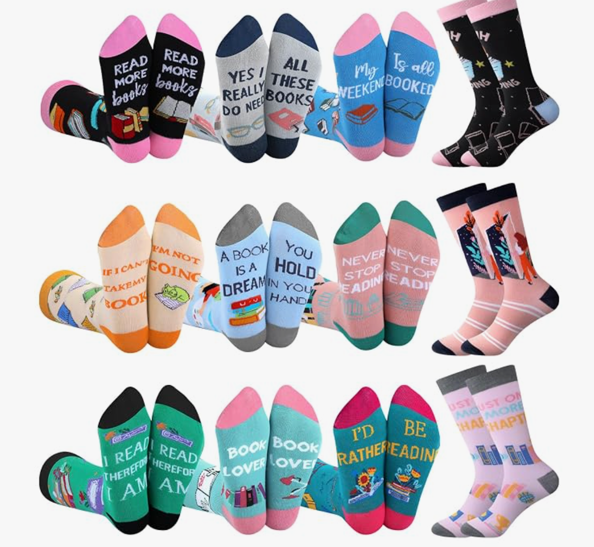 Book Lover Socks
